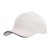 Cap - mod. 4149:White, Polyester, Navy